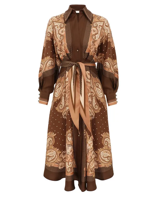 Luna Shirt Dress made by Zimmermann