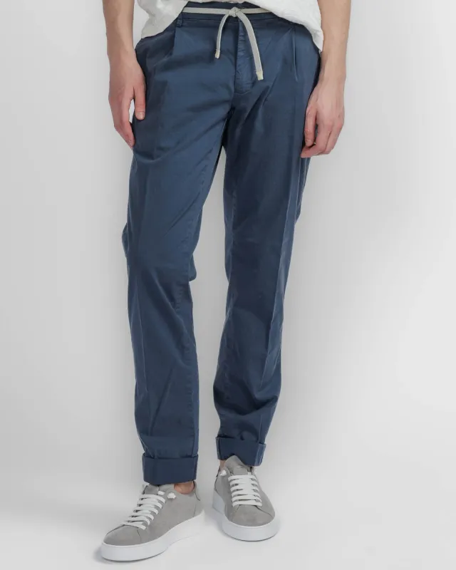 Twill Drawstring Pant made by Mason's
