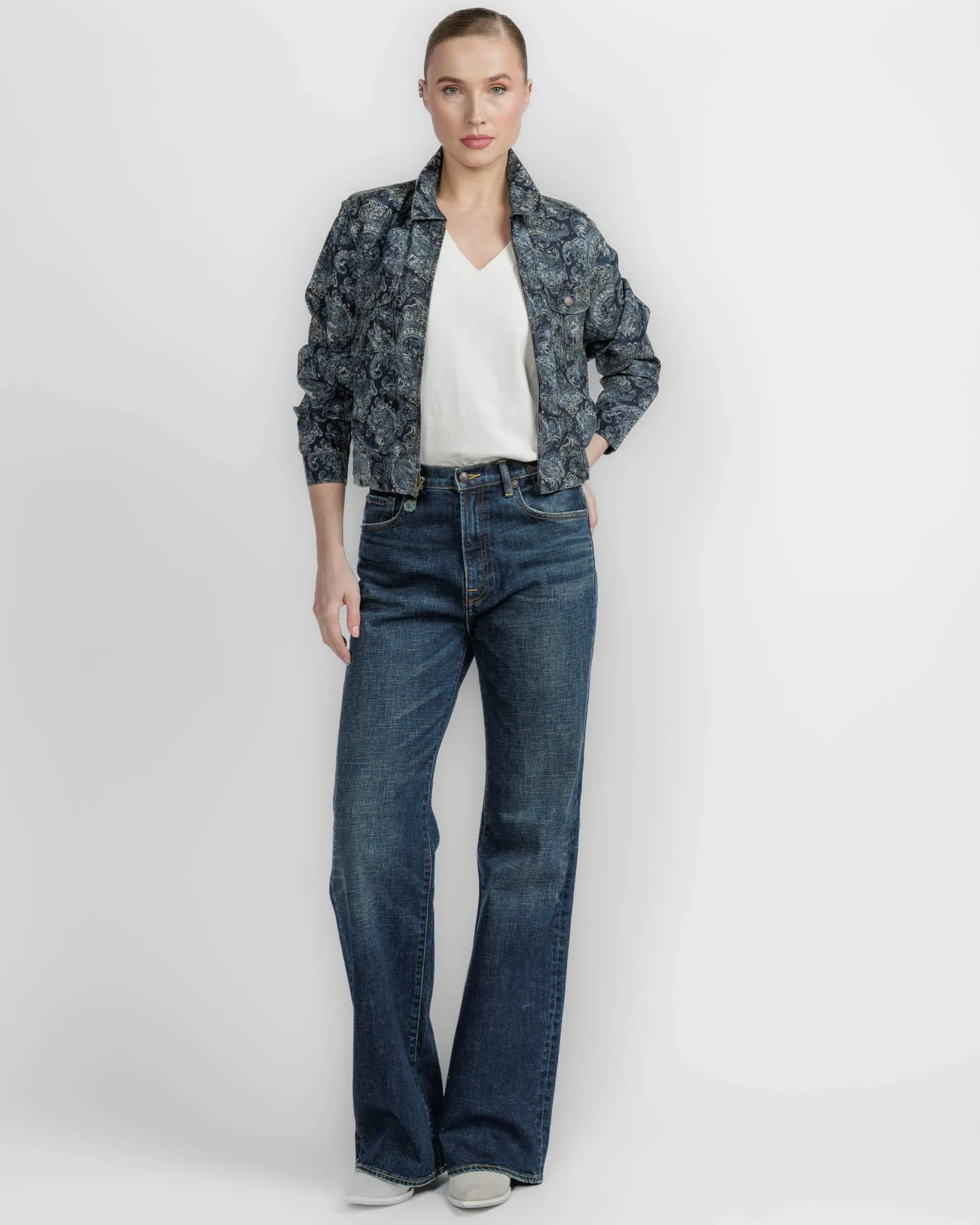 Cropped Shrunken Zip Up sold by TNT Fashion product image thumbnail 2