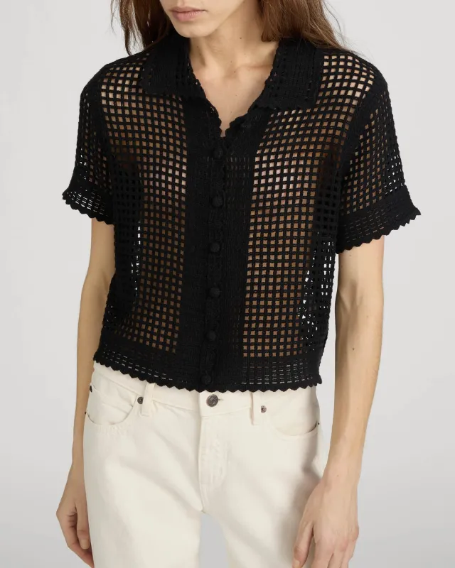 The Crochet Top made by Frame Denim