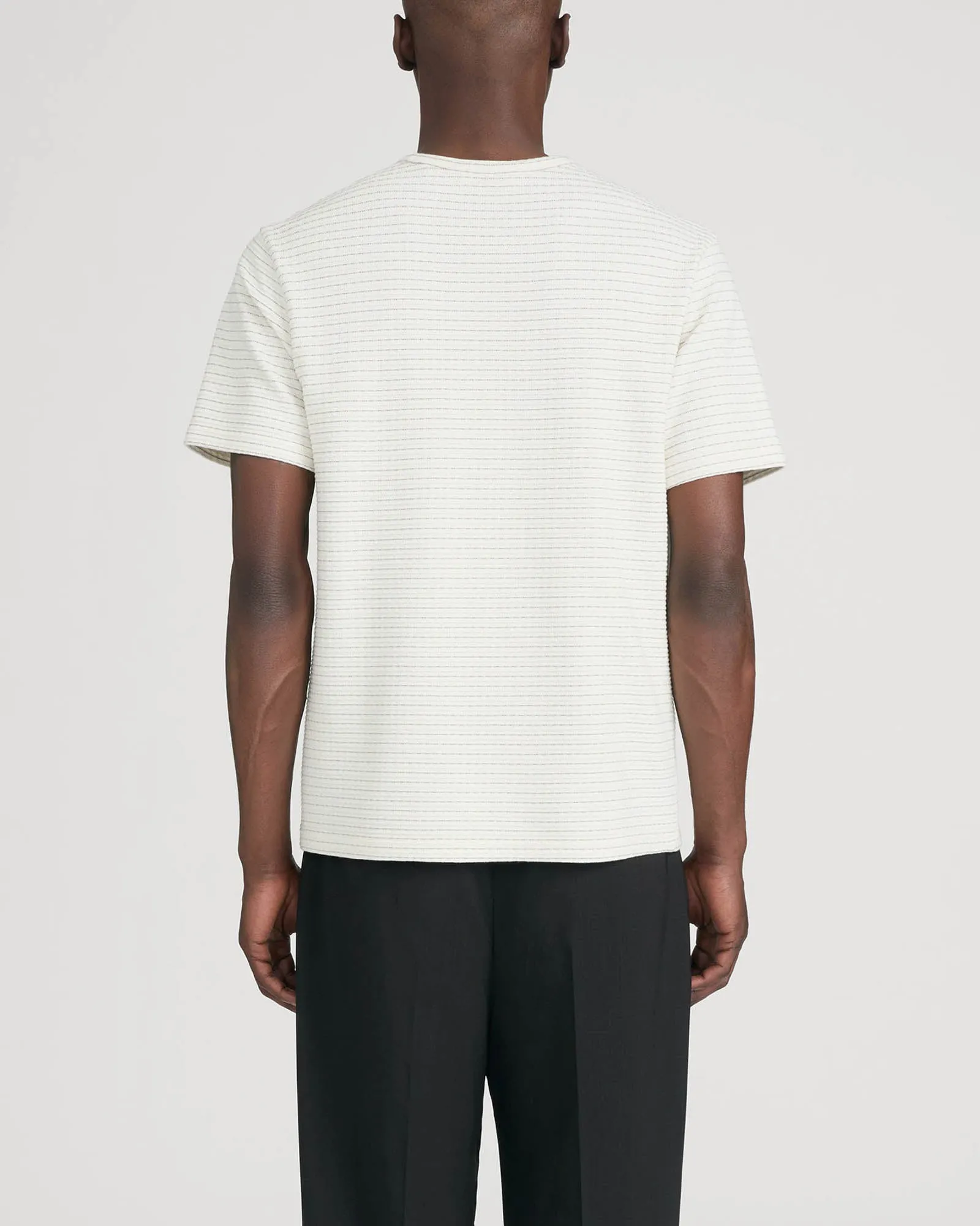 Jacquard Stripe T-Shirt sold by TNT Fashion product image thumbnail 3