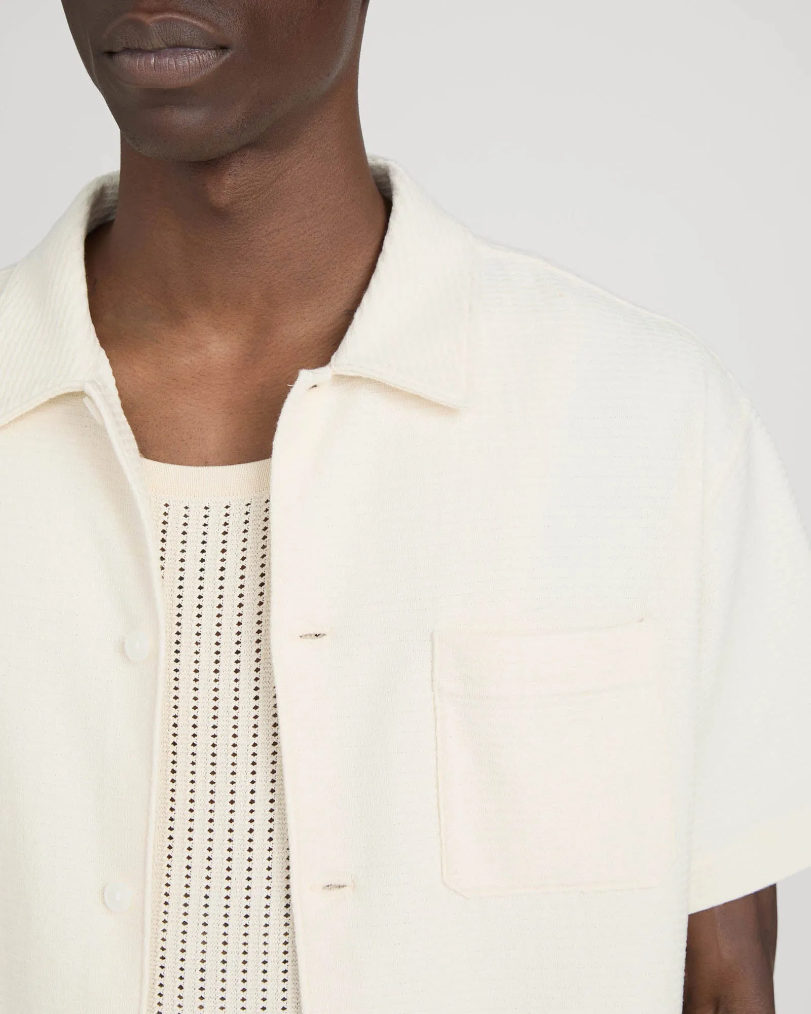 Jacquard Button Down Shirt sold by TNT Fashion product image thumbnail 5