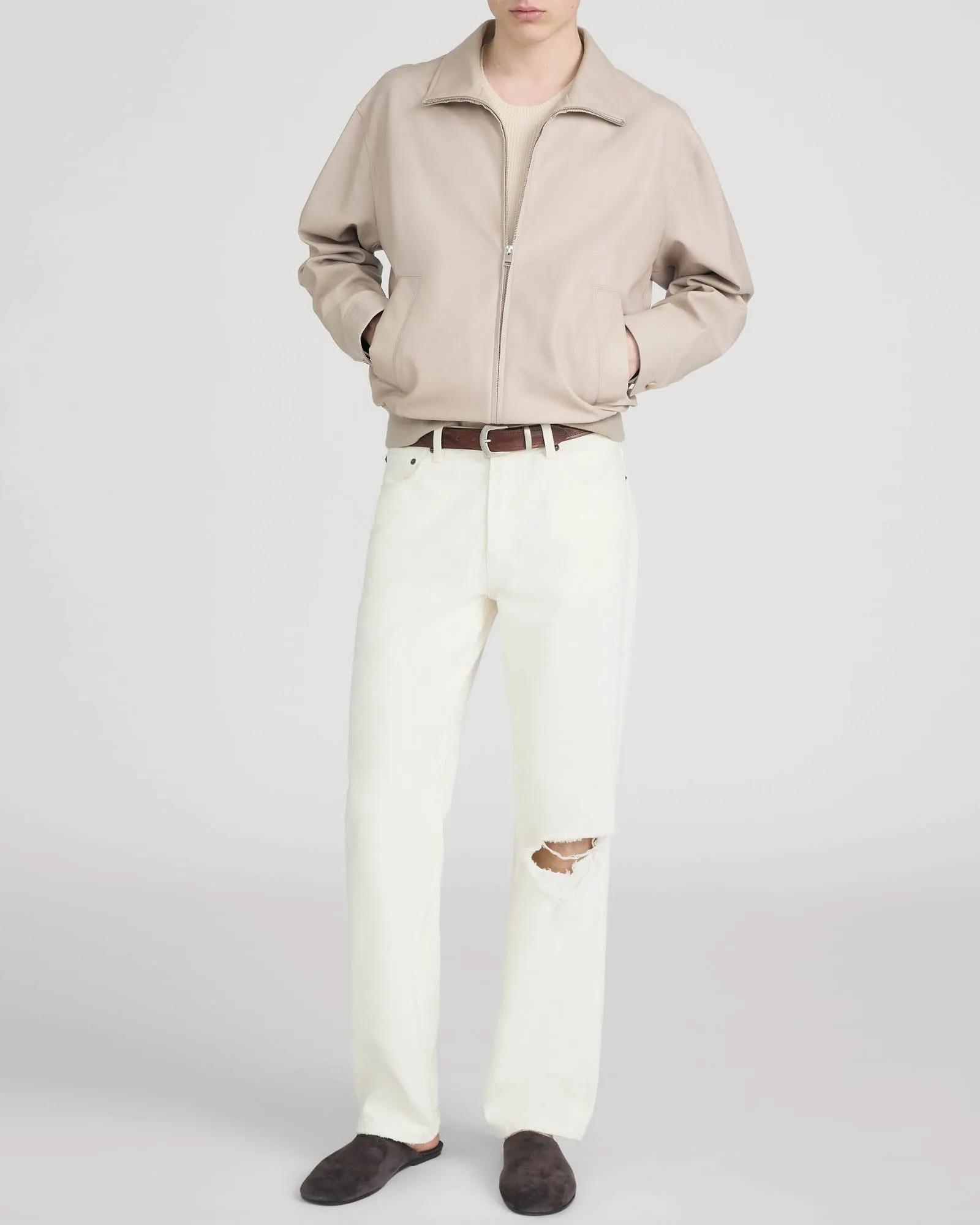 Leather Bomber Jacket sold by TNT Fashion product image thumbnail 2