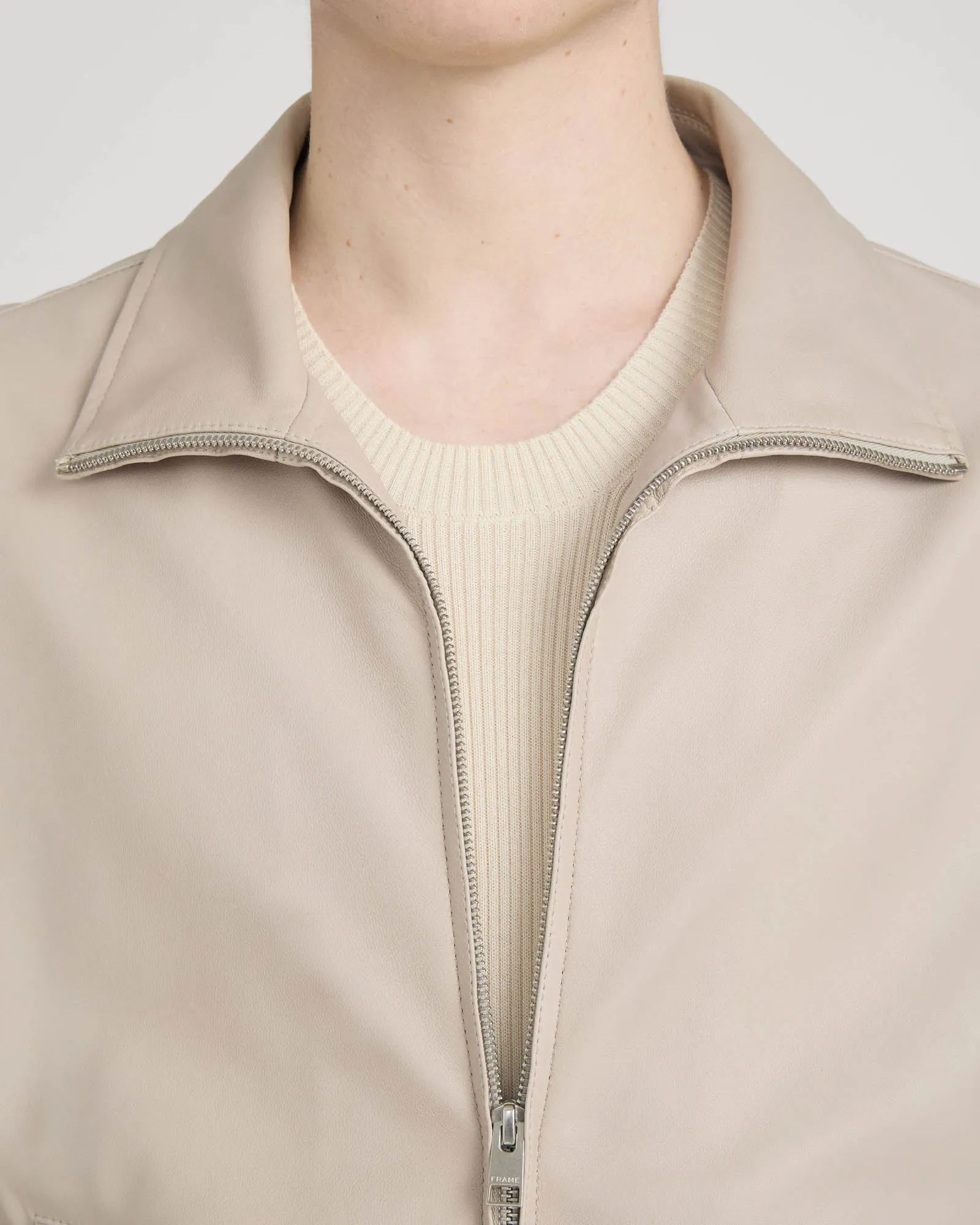 Leather Bomber Jacket sold by TNT Fashion product image thumbnail 5