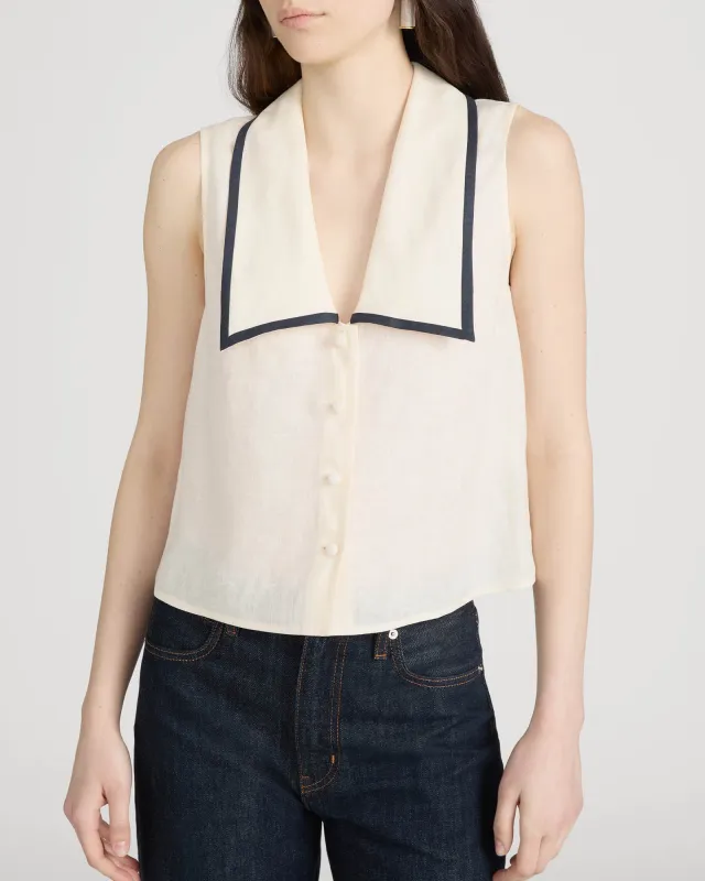 The Cabana Top made by Frame Denim