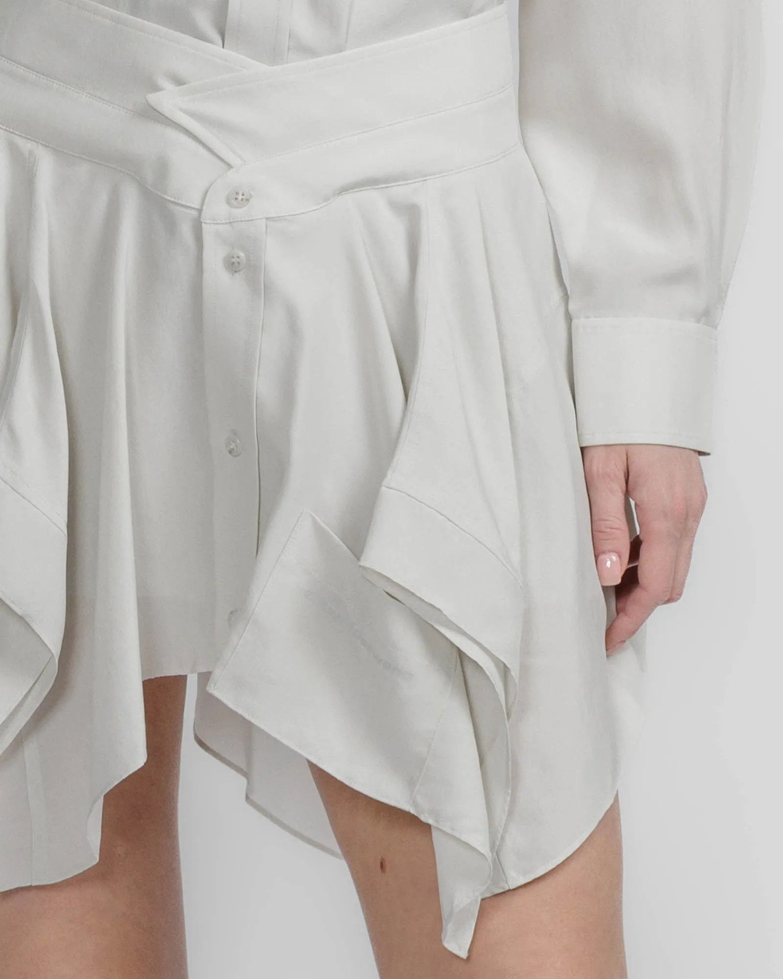 Cut Off Double Shirt Dress sold by TNT Fashion product image thumbnail 5