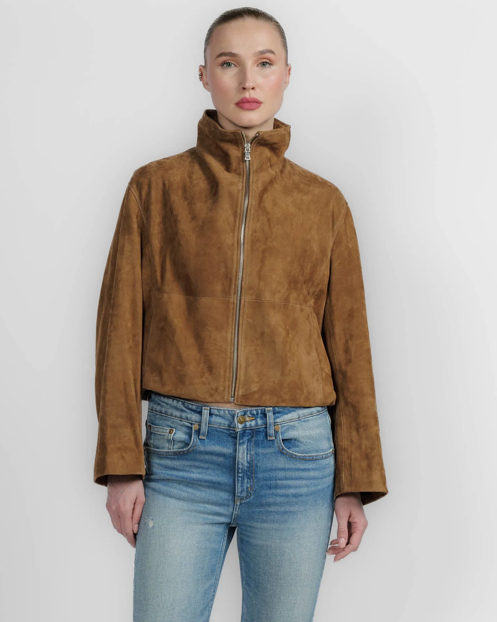 Etienne Suede Jacket sold by TNT Fashion