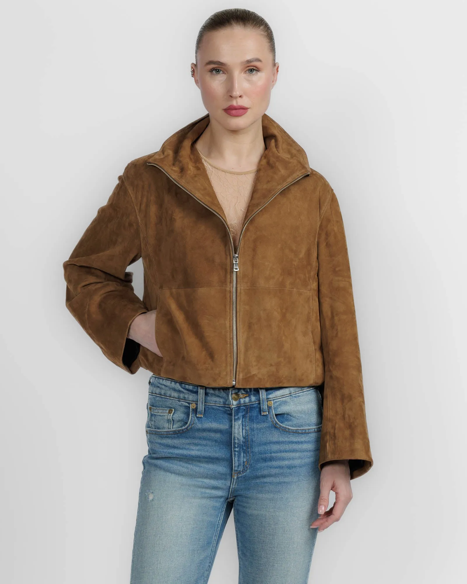 Etienne Suede Jacket sold by TNT Fashion product image thumbnail 4