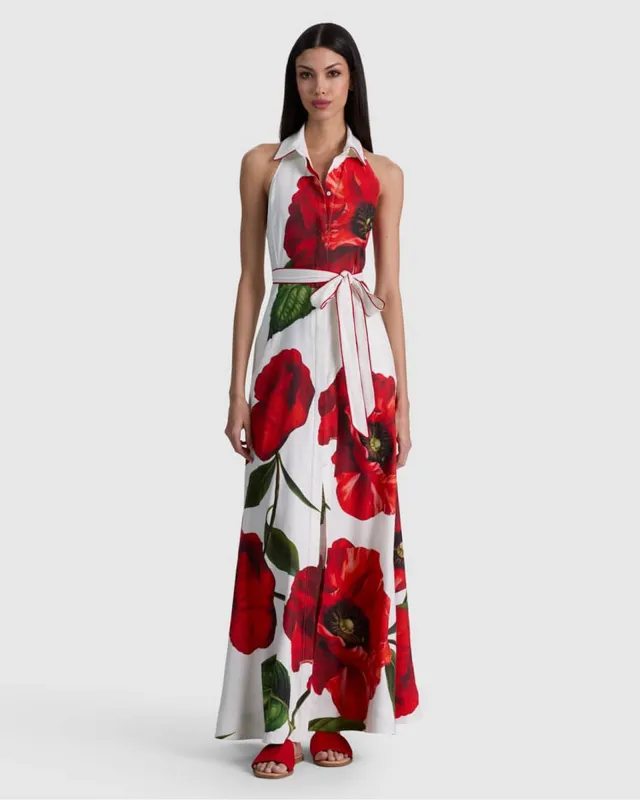 Chassidy Halter Dress made by Alice + Olivia