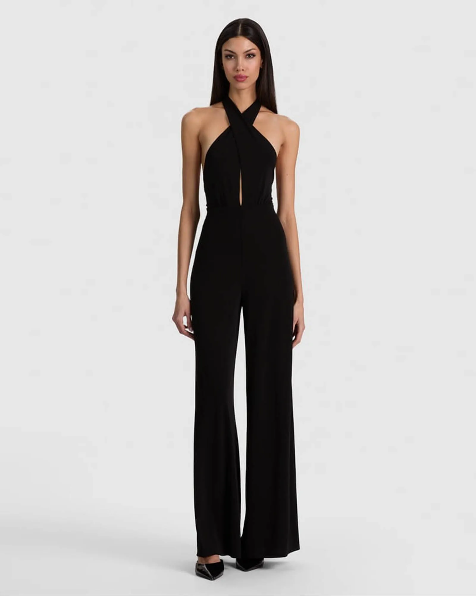 Evelina Halter Jumpsuit sold by TNT Fashion