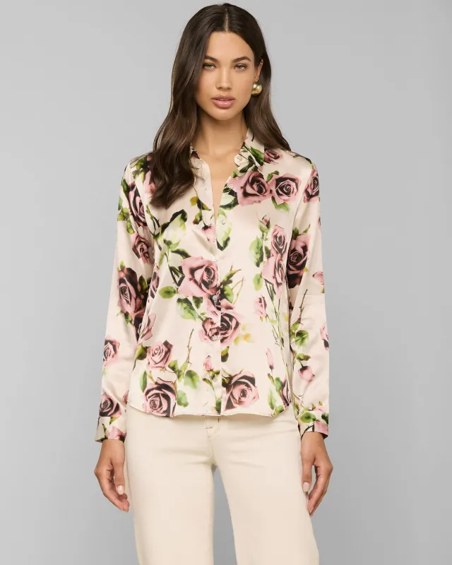 Tyler Long Sleeve Blouse made by L'AGENCE