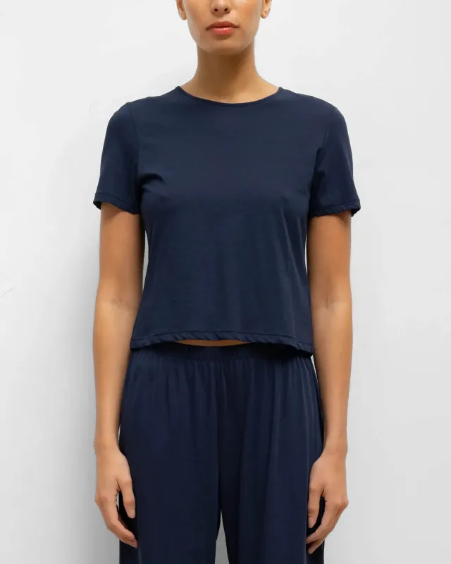 Milo Crop T-Shirt made by Leset