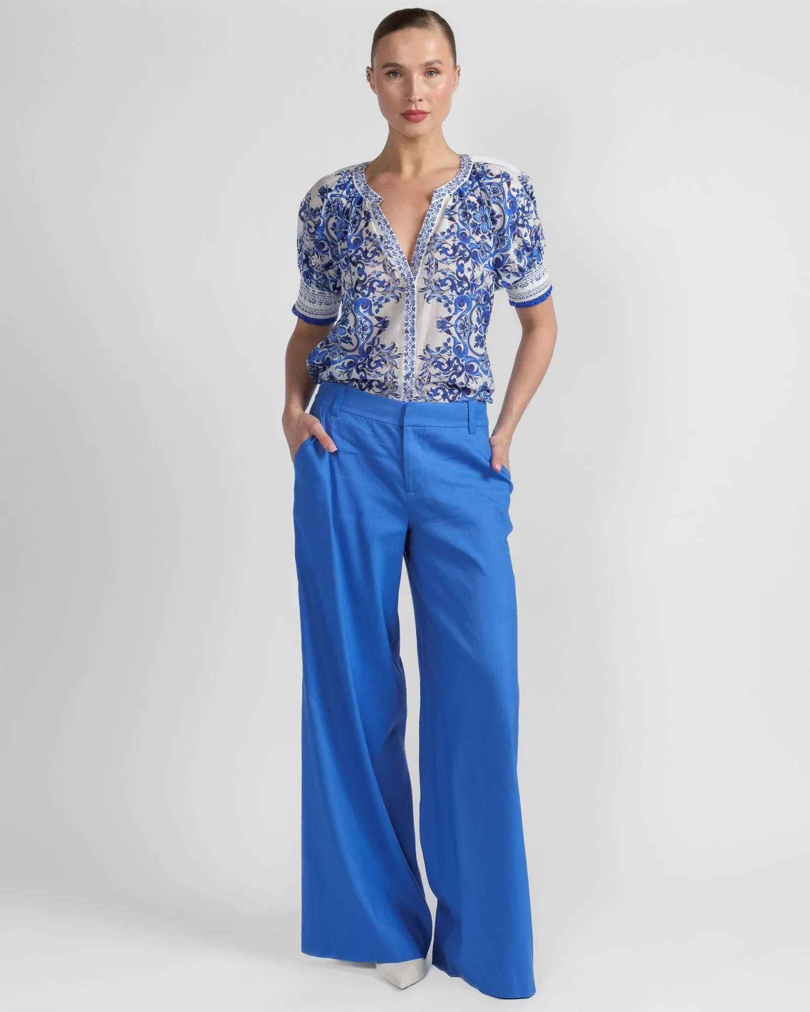 Thalia Puff Sleeve Blouse sold by TNT Fashion product image thumbnail 2