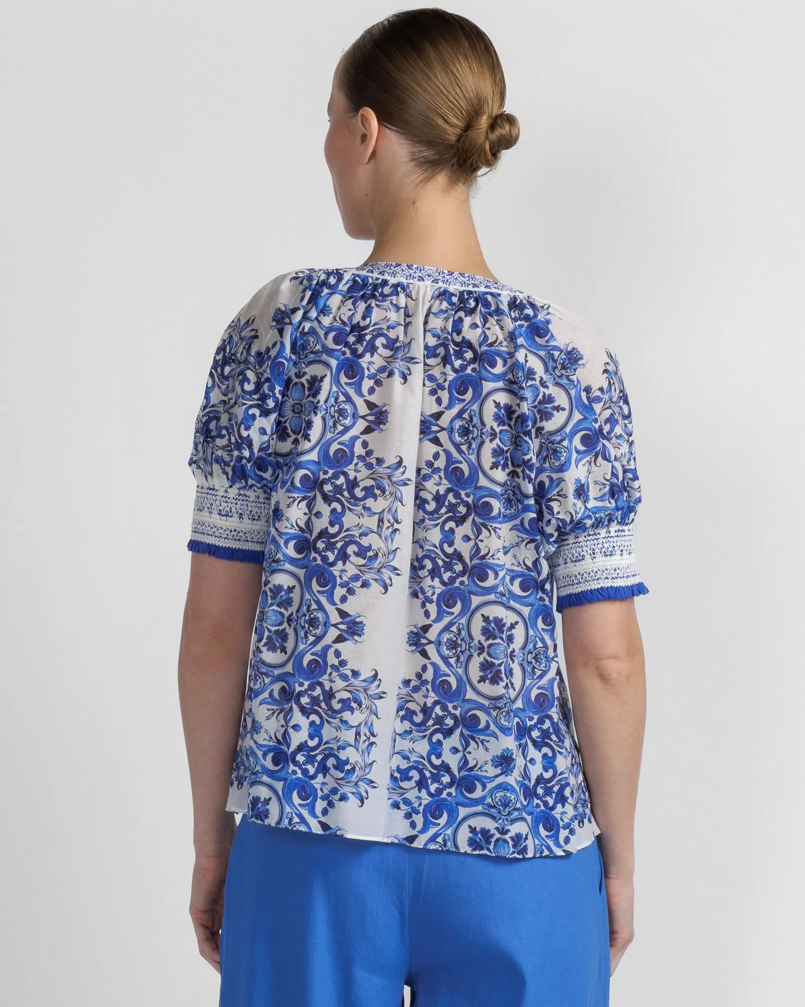 Thalia Puff Sleeve Blouse sold by TNT Fashion product image thumbnail 4