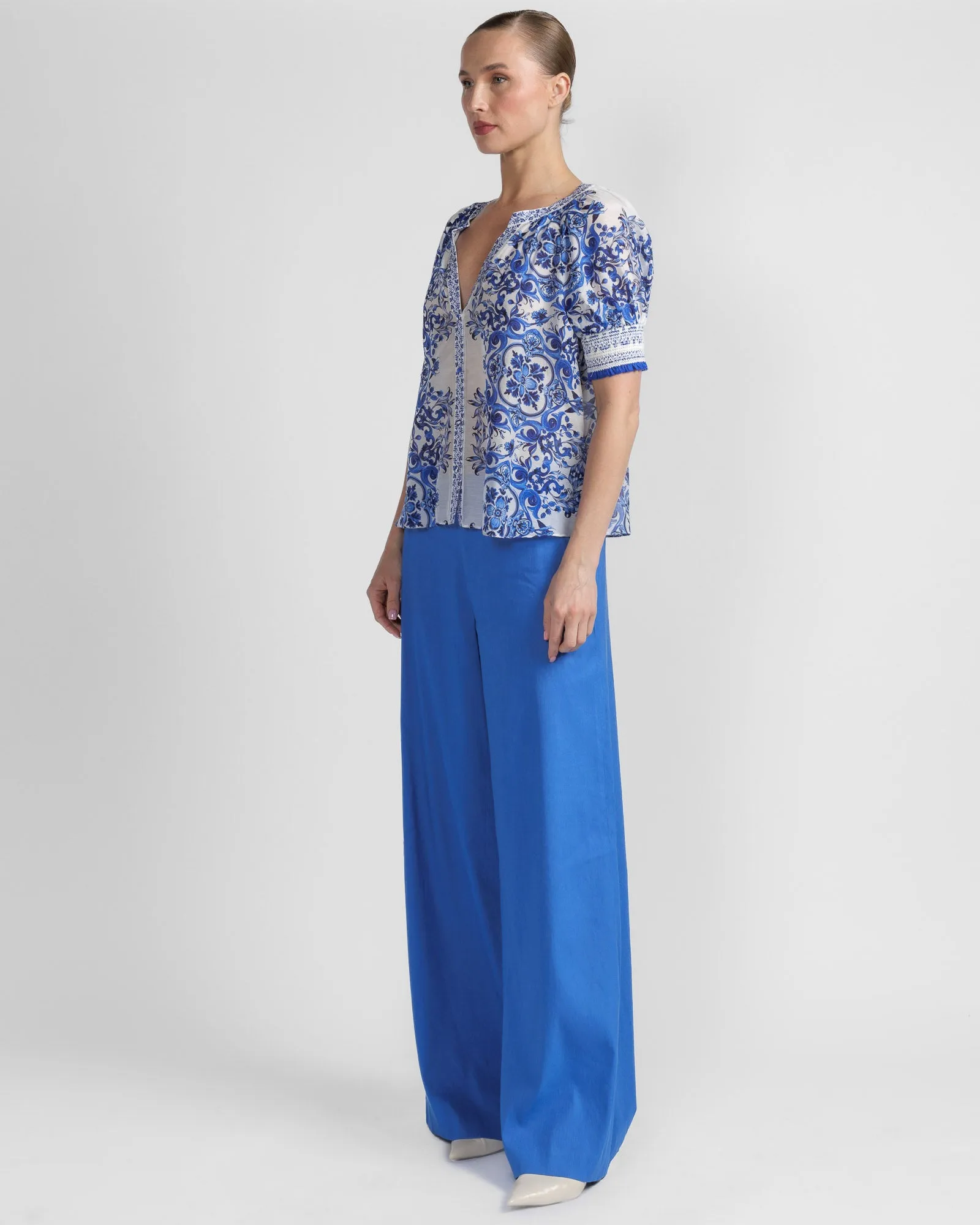 Thalia Puff Sleeve Blouse sold by TNT Fashion product image thumbnail 3