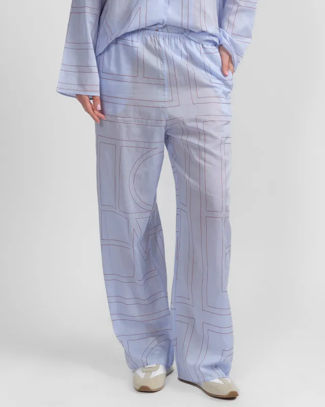 Monogram Pj Bottoms made by Toteme
