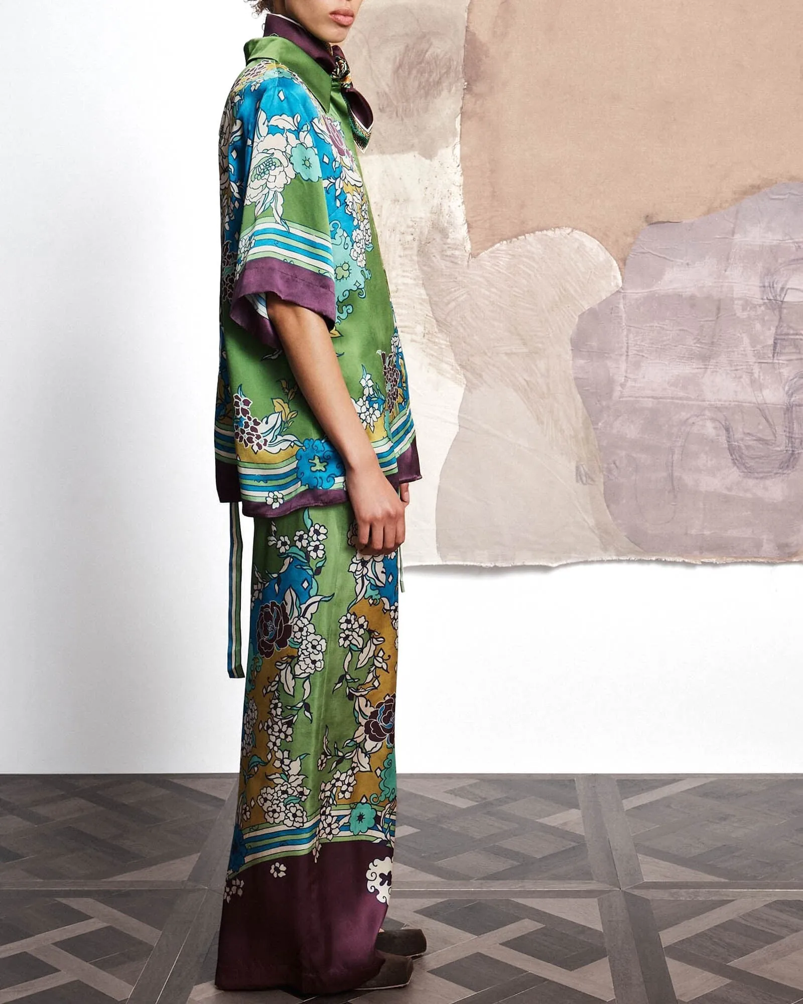 Nanci Silk Pant sold by TNT Fashion product image thumbnail 4