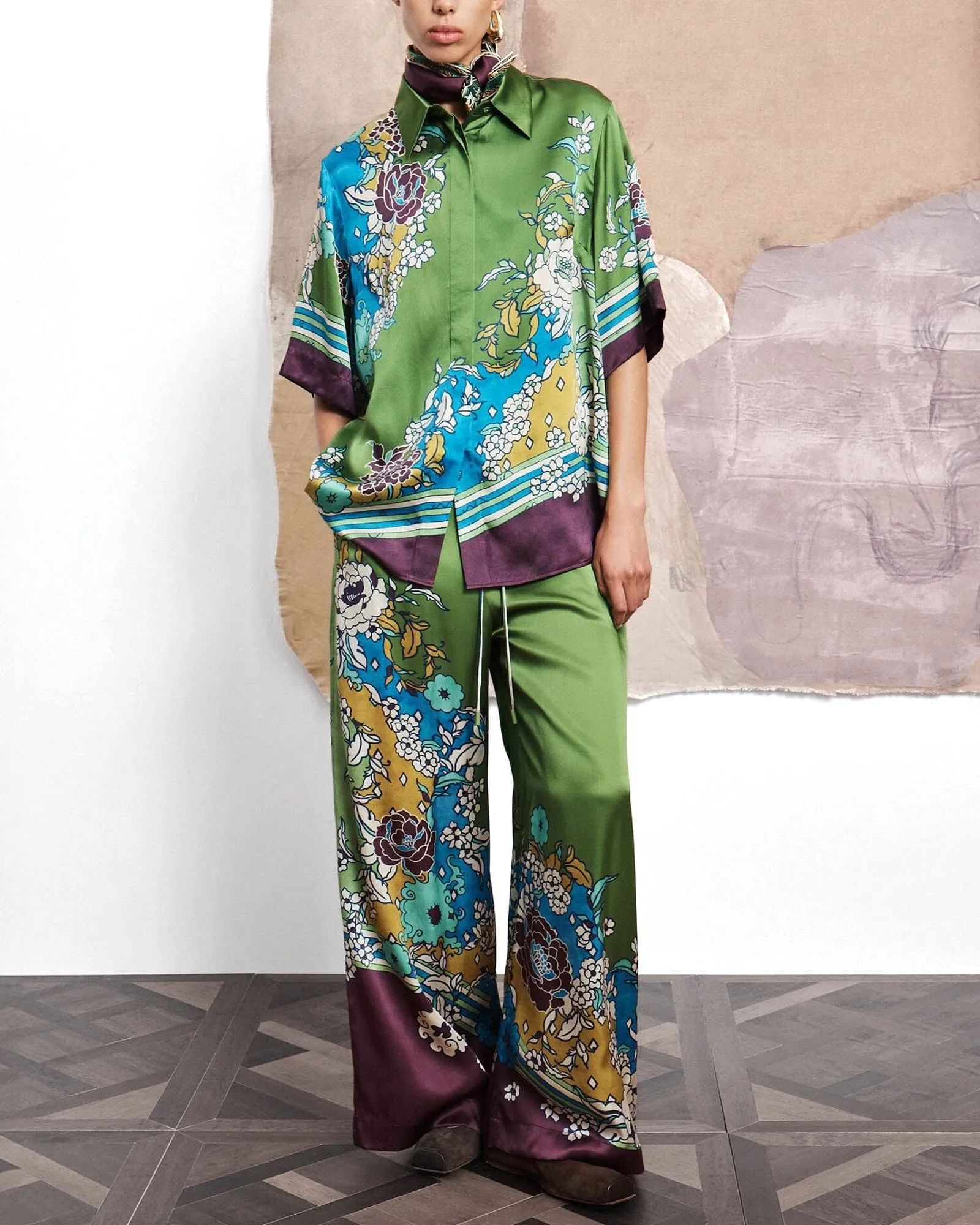 Nanci Silk Pant sold by TNT Fashion product image thumbnail 2