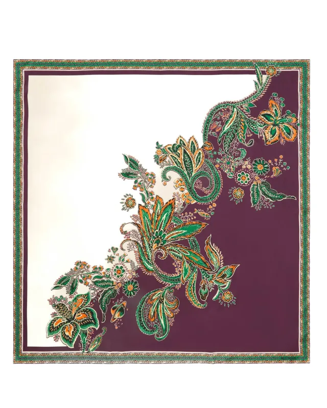 Ruthie Silk Scarf made by Alemais