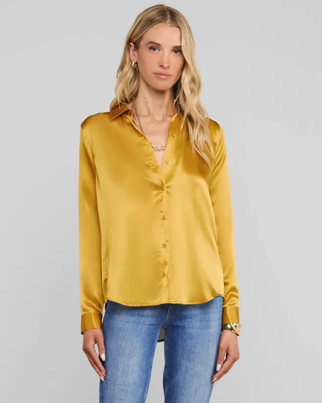 Tyler Long Sleeve Blouse made by L'AGENCE