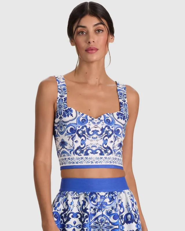 Miriam Sweetheart Top made by Alice + Olivia