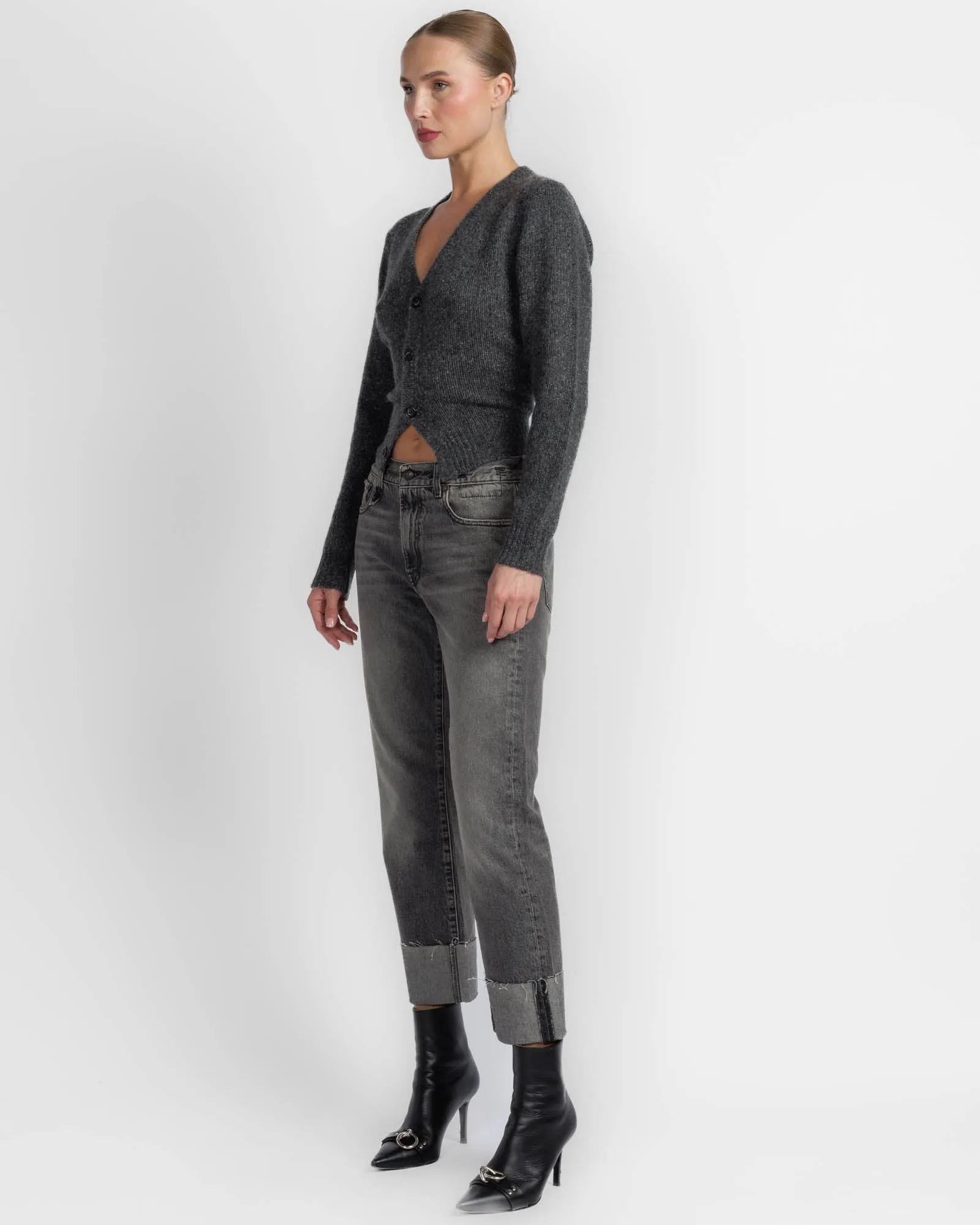 Split Hem Cardigan sold by TNT Fashion product image thumbnail 4