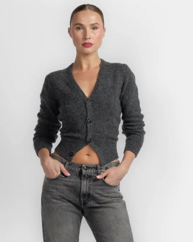 Split Hem Cardigan made by R13
