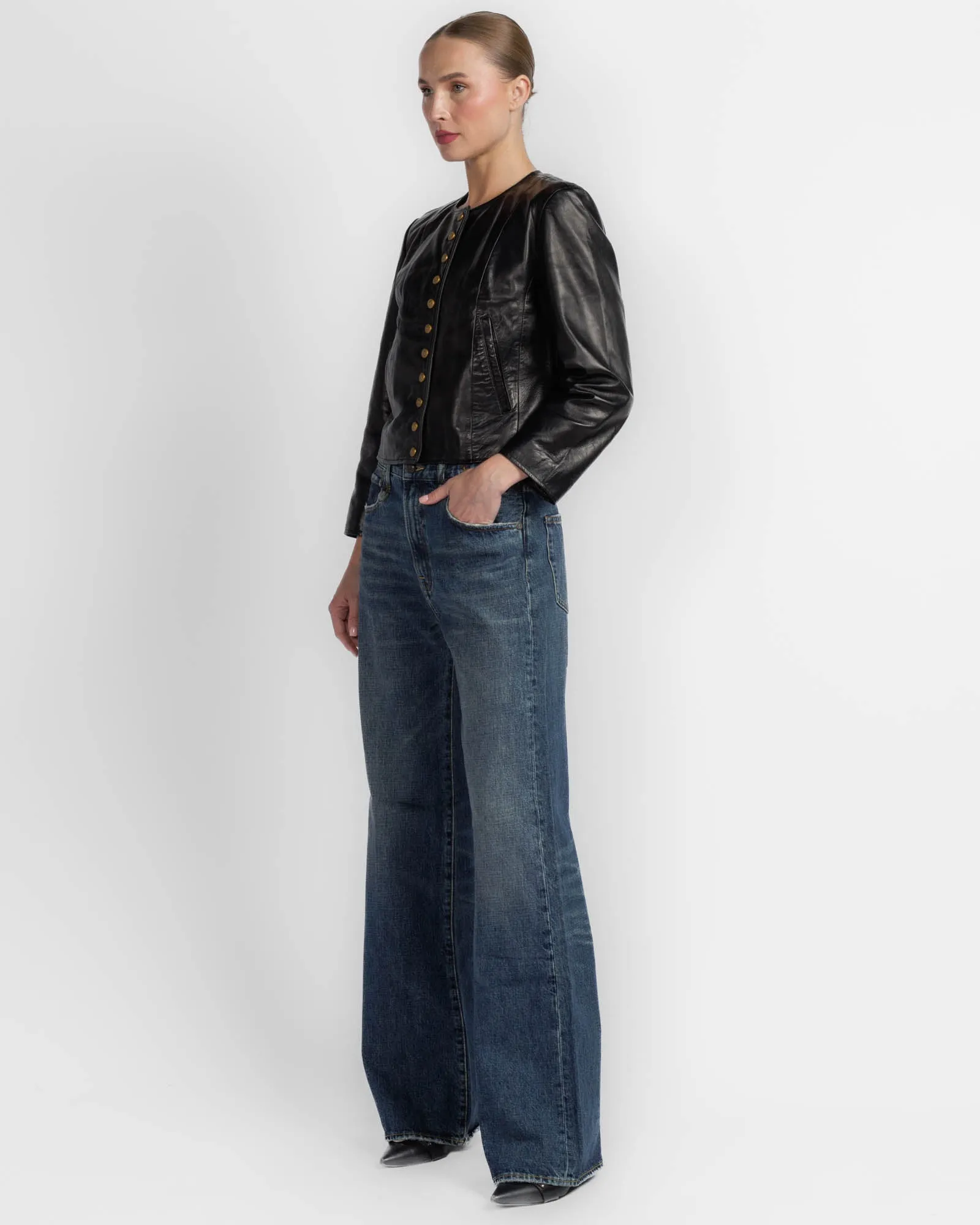 Front Snap Jacket sold by TNT Fashion product image thumbnail 4