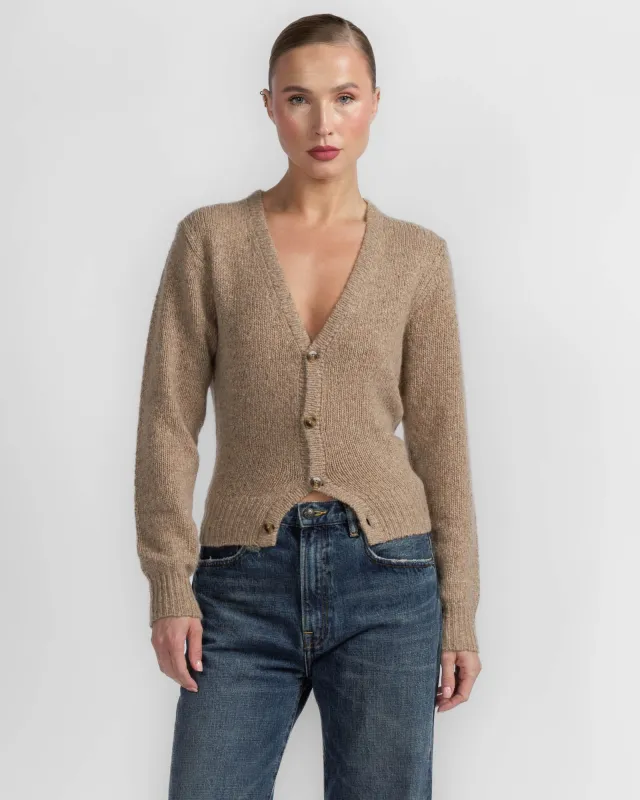 Split Hem Cardigan made by R13