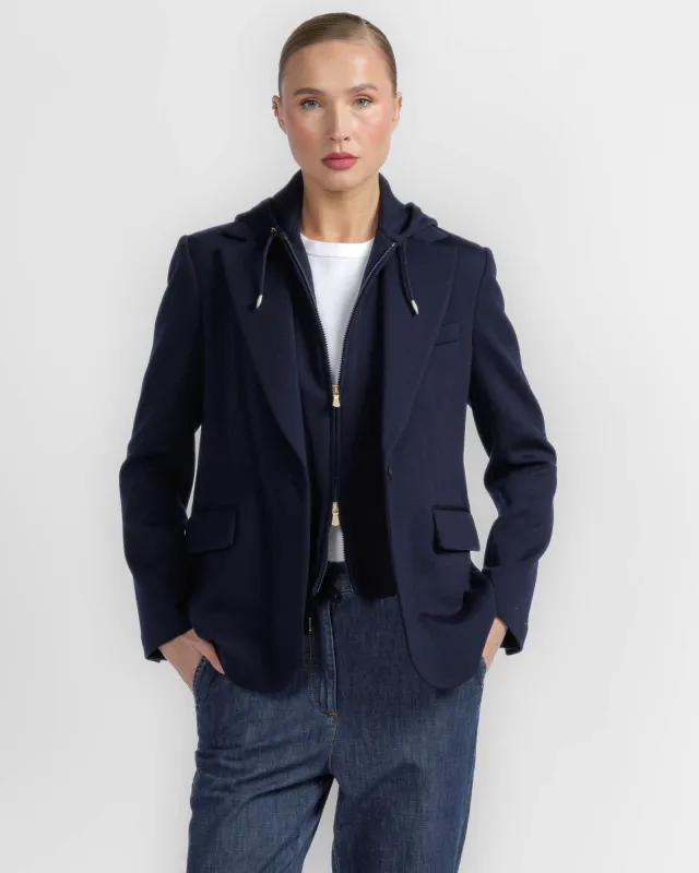 Hooded Blazer made by Eleventy