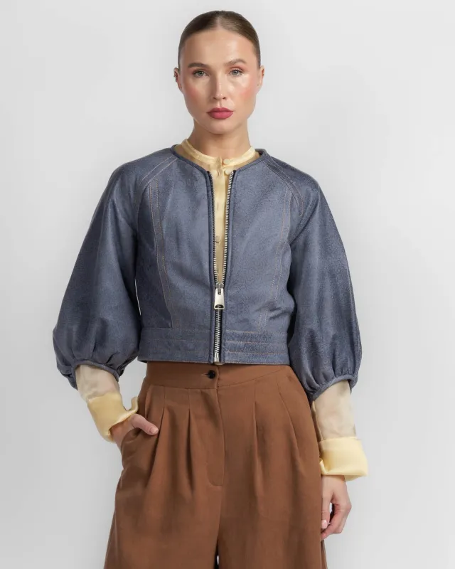 Leather Jacket made by Yigal Azrouel