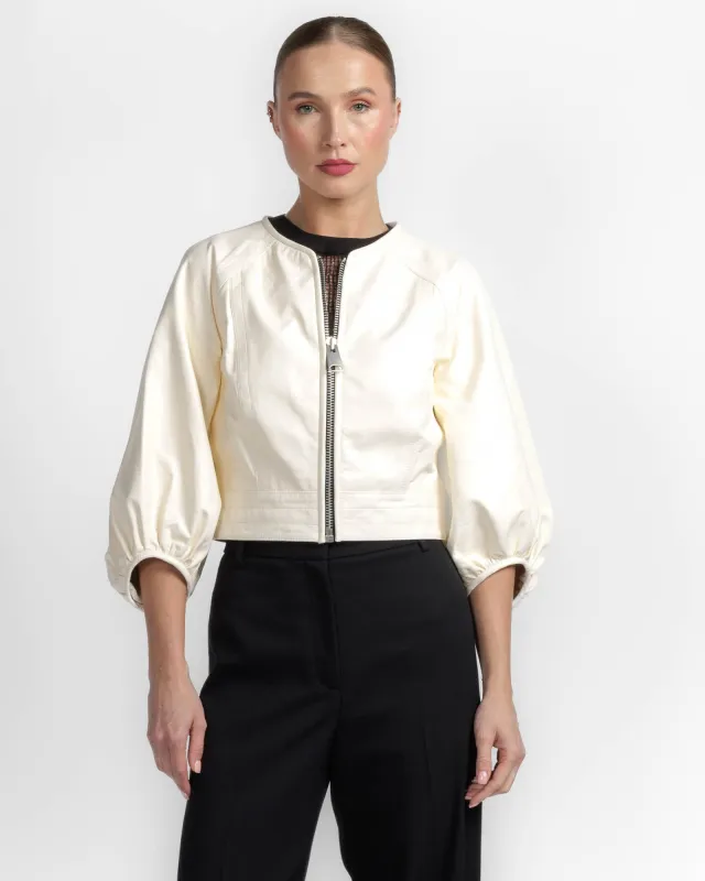 Leather Jacket made by Yigal Azrouel