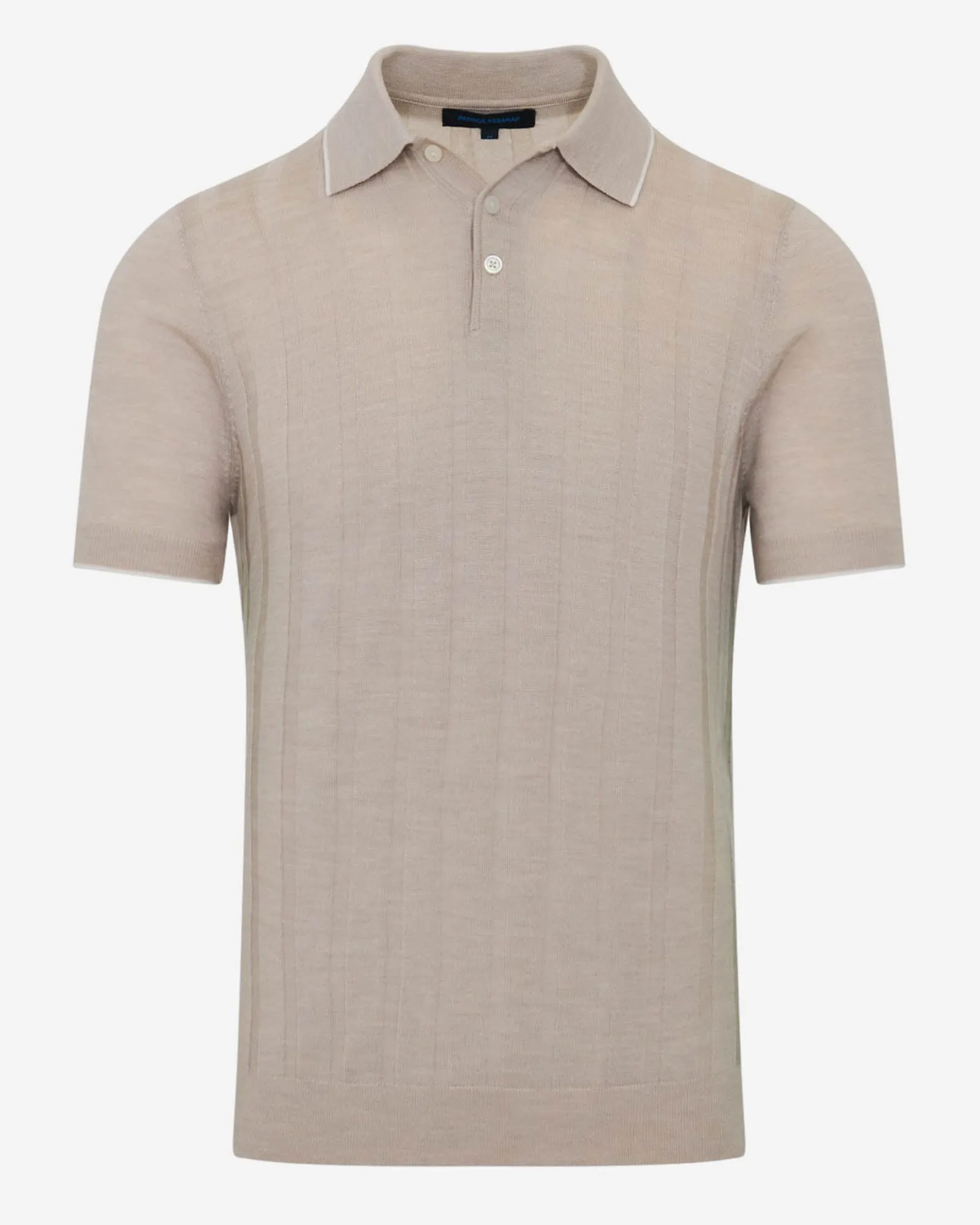 Short Sleeve Textured Button Polo sold by TNT Fashion product image thumbnail 4