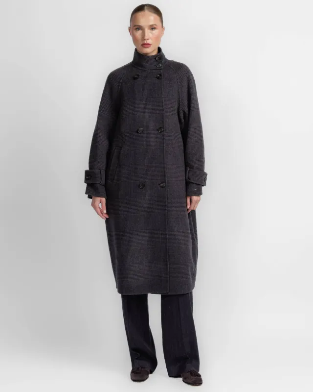 Stand Collar Coat made by Eleventy