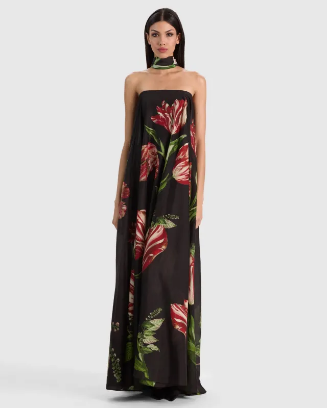 Maricela Scarf Dress made by Alice + Olivia