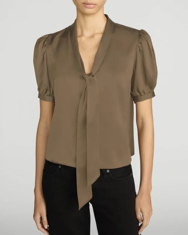 Sonnet Blouse made by Frame Denim
