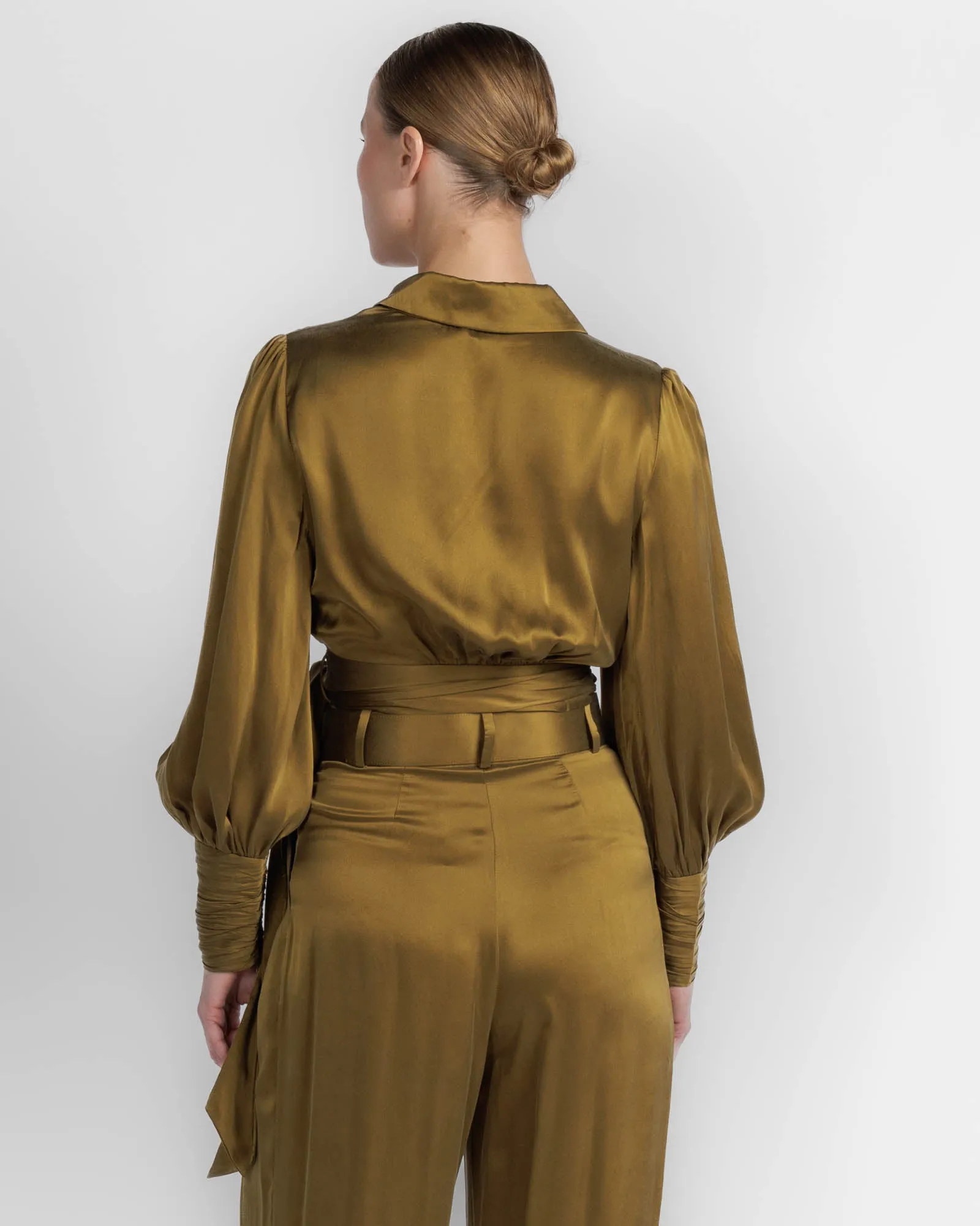 Silk Wrap Top sold by TNT Fashion product image thumbnail 4