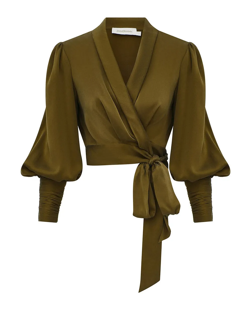 Silk Wrap Top sold by TNT Fashion product image thumbnail 2