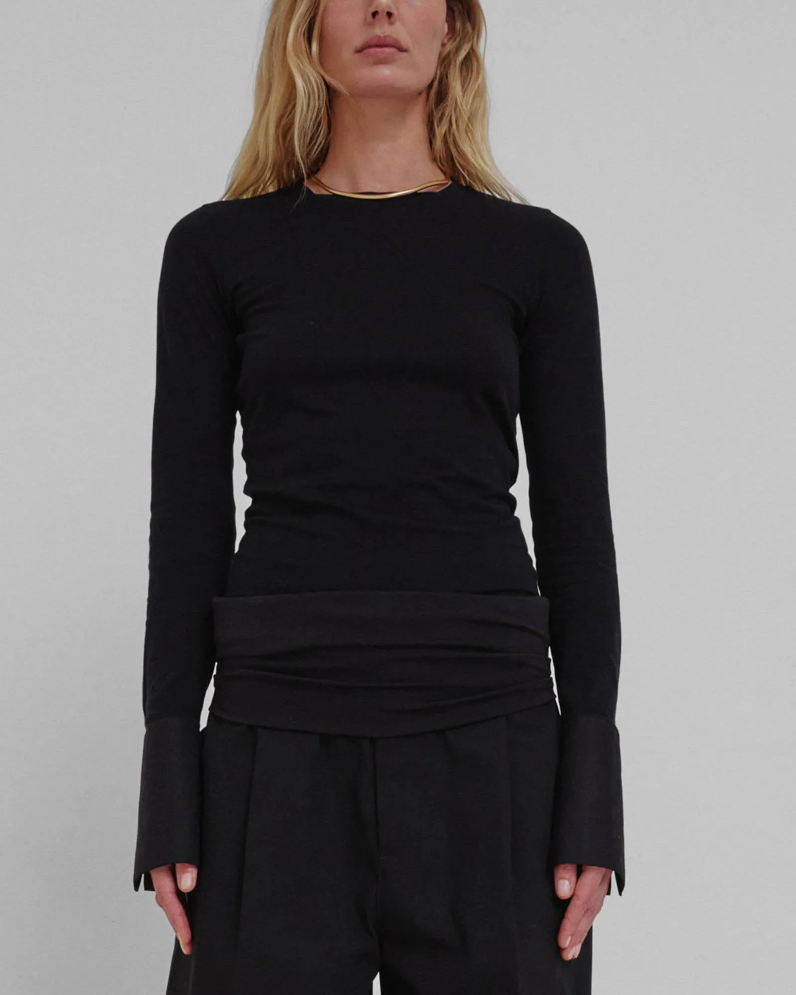 Nora Shirt Cuff Top sold by TNT Fashion