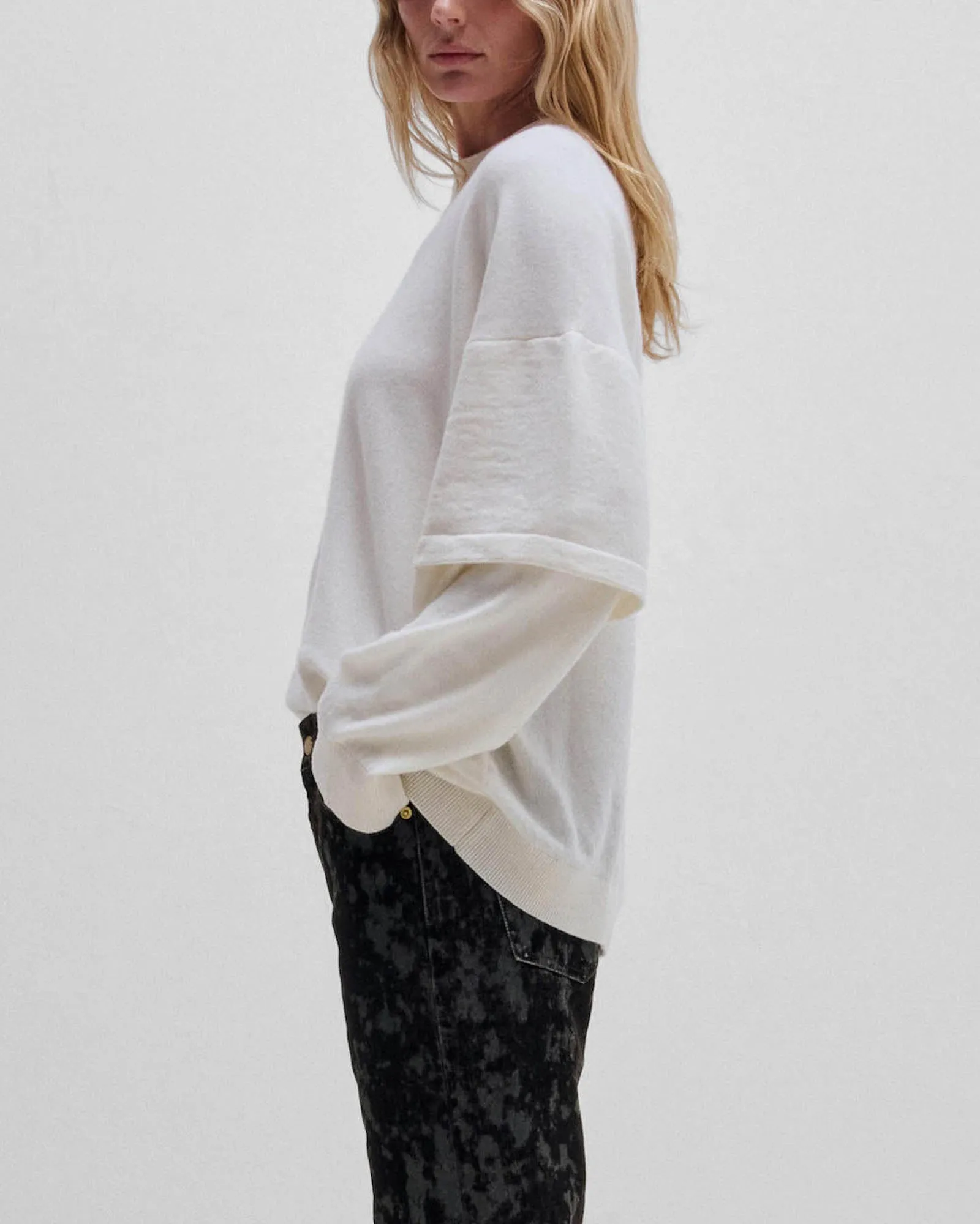 Troy Double Sleeve Tee sold by TNT Fashion product image thumbnail 3
