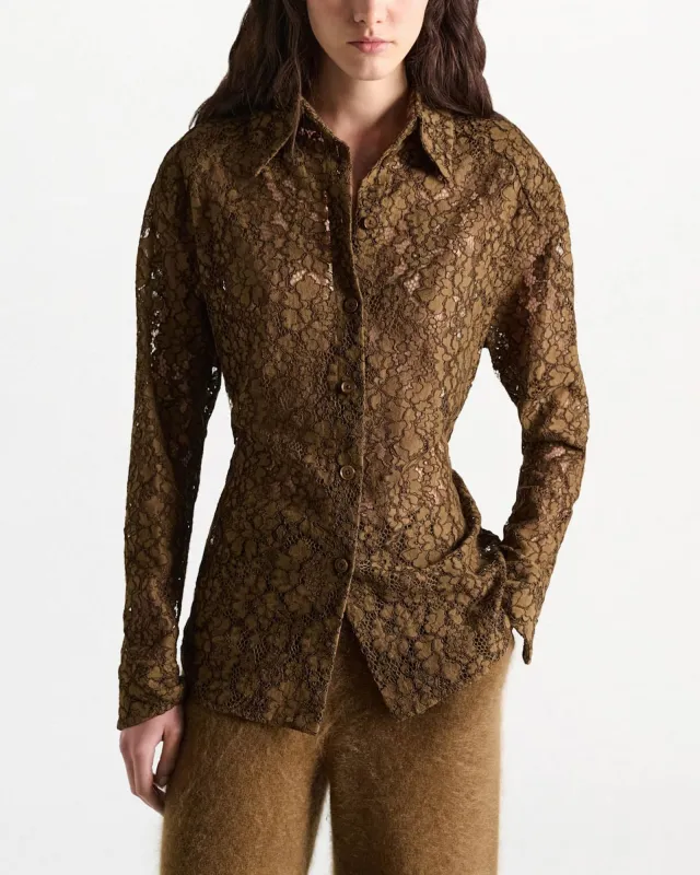 Powerful Lace Blouse made by Dorothee Schumacher
