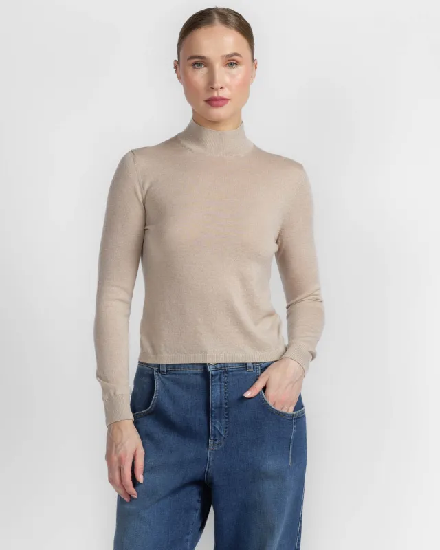 Mock Neck Sweater made by Eleventy
