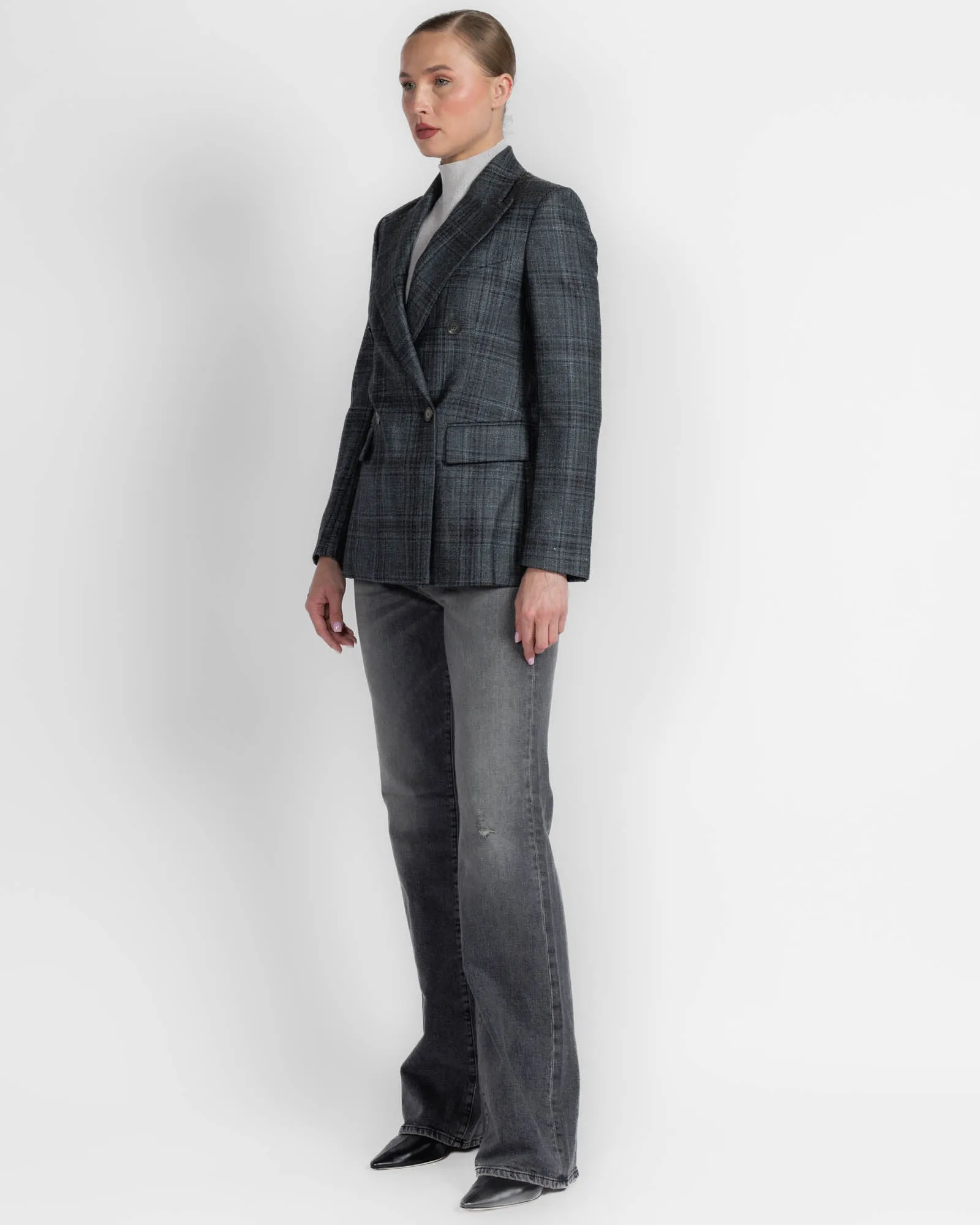 Plaid Blazer sold by TNT Fashion product image thumbnail 4
