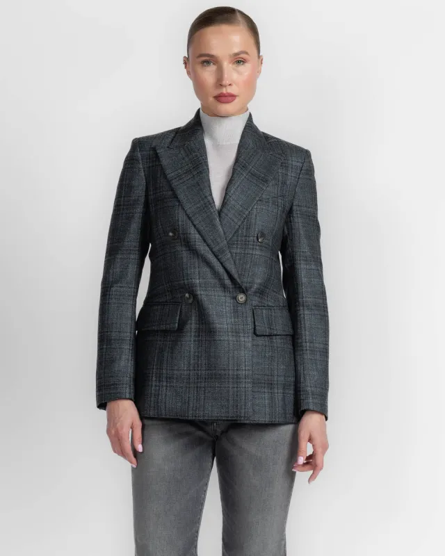 Plaid Blazer made by Eleventy