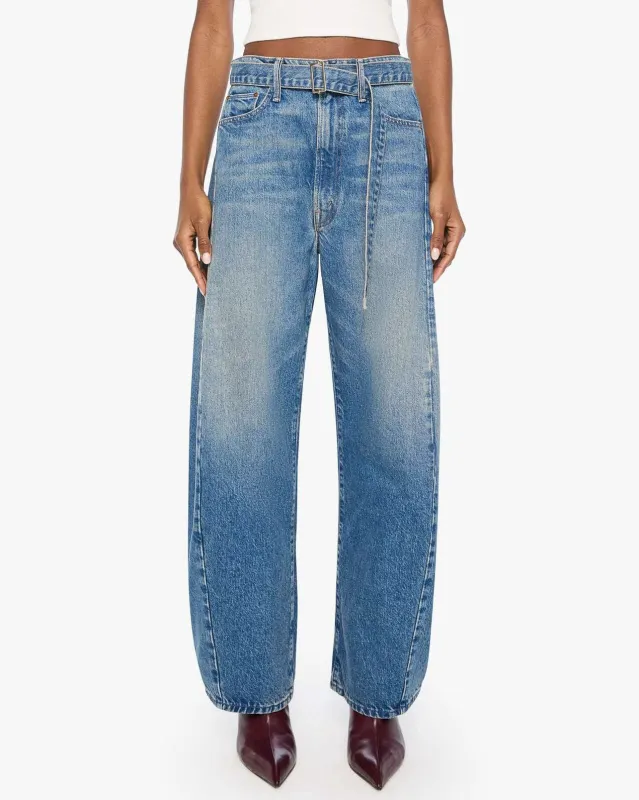 Belted Spoonful Nerdy Jean made by MOTHER