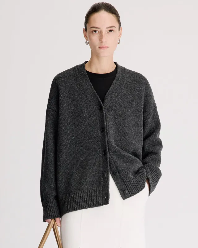 Duca V-Neck Cardigan made by Loulou De Saison