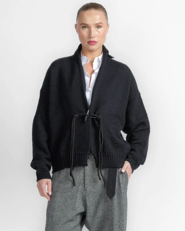 Toggle Button Short Coat made by Yohji Yamamoto