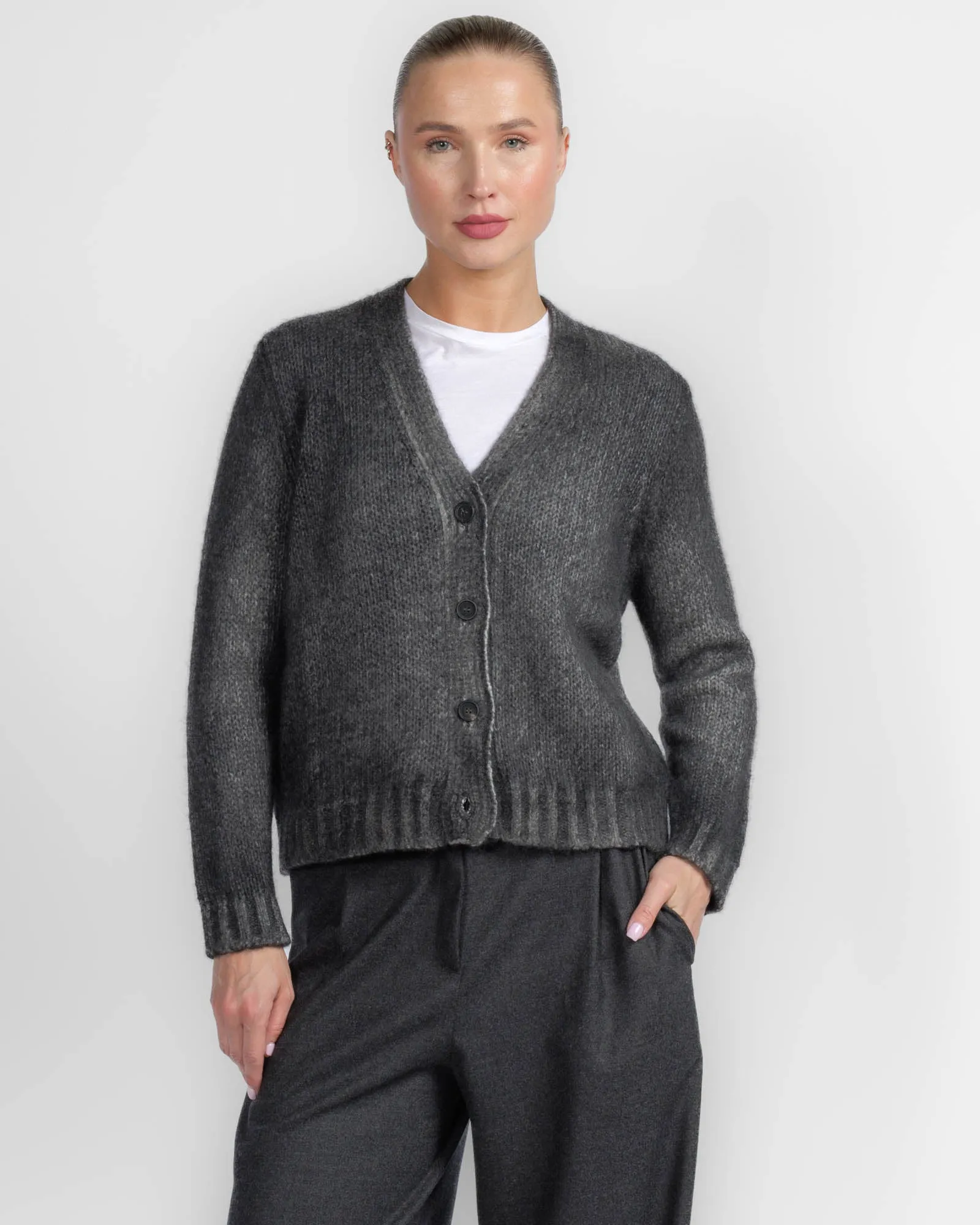 Paint V Cardigan sold by TNT Fashion