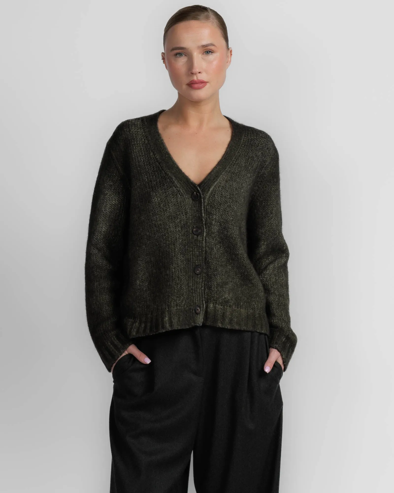 Paint V-Cardigan sold by TNT Fashion