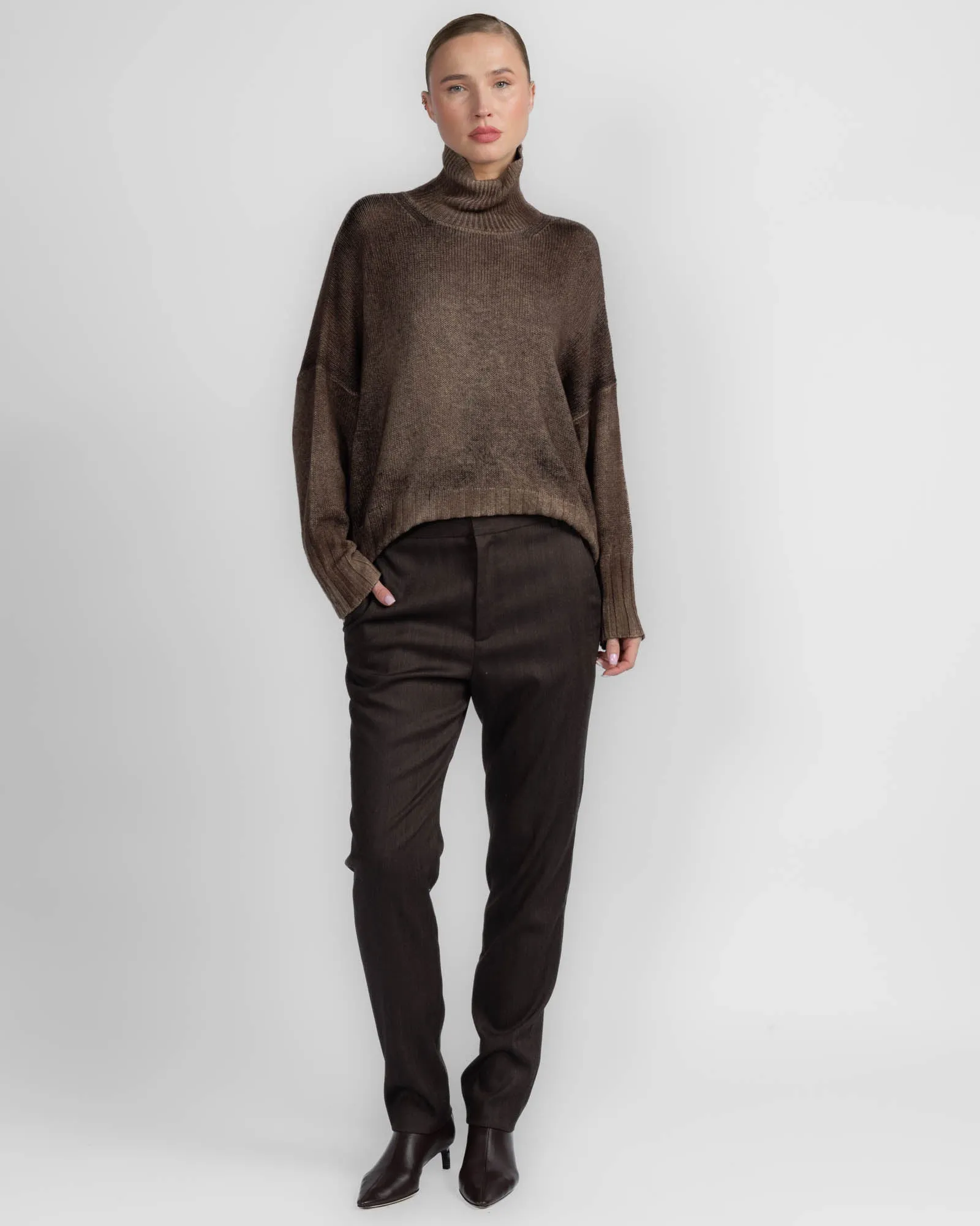 Paint High Neck Sweater sold by TNT Fashion product image thumbnail 2